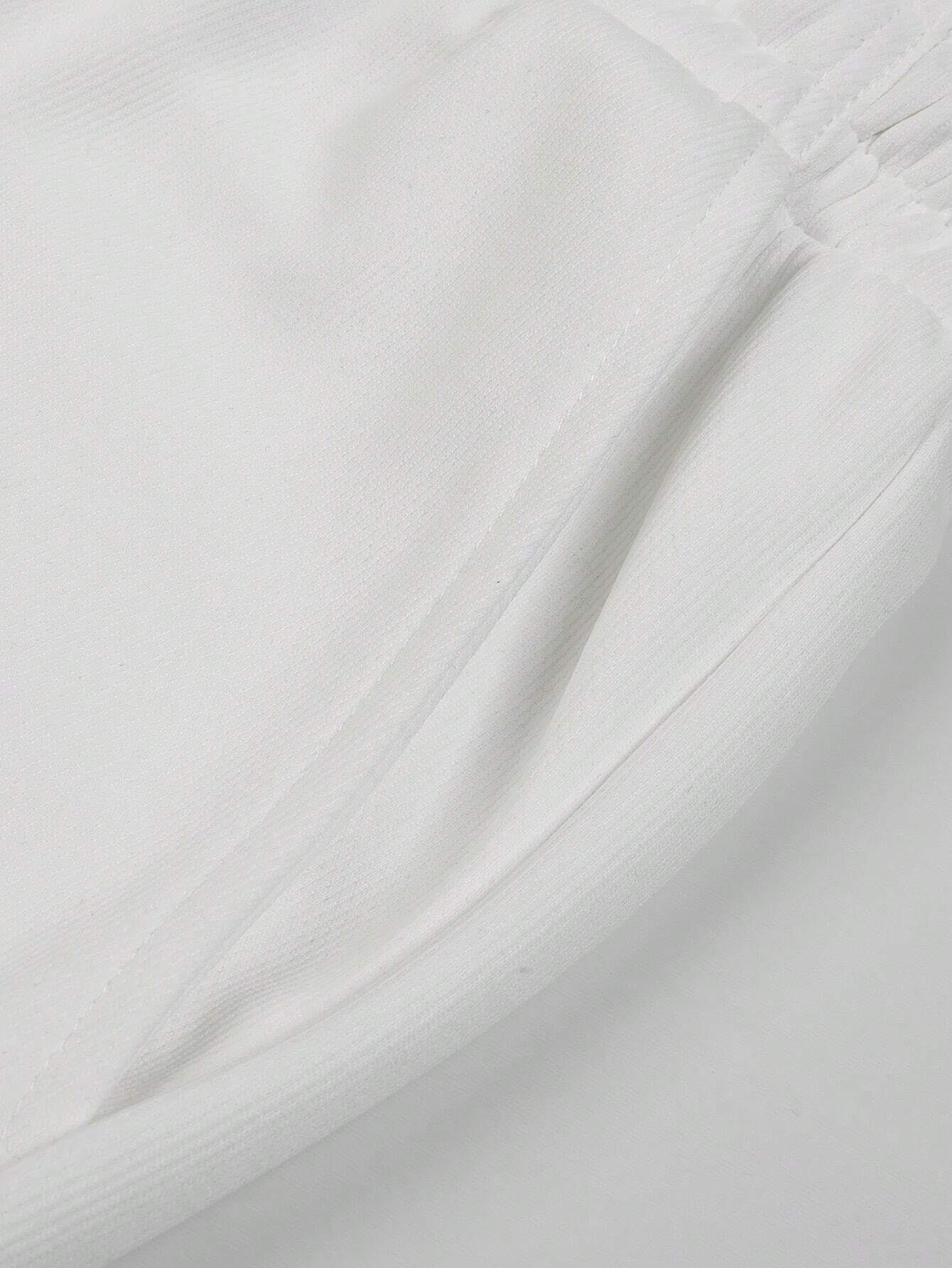 Relaxed Fit Pintuck Trousers