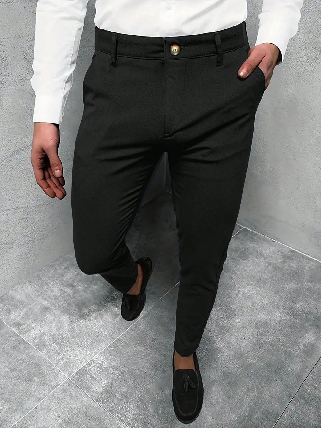 Slim Fit Formal Trousers