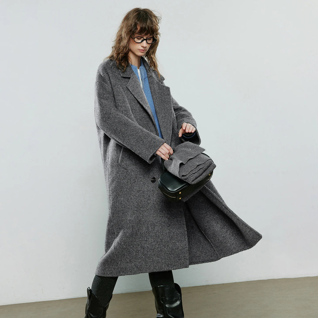 Camel Wool Blend Commuter Overcoat