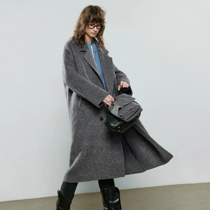 Camel Wool Blend Commuter Overcoat