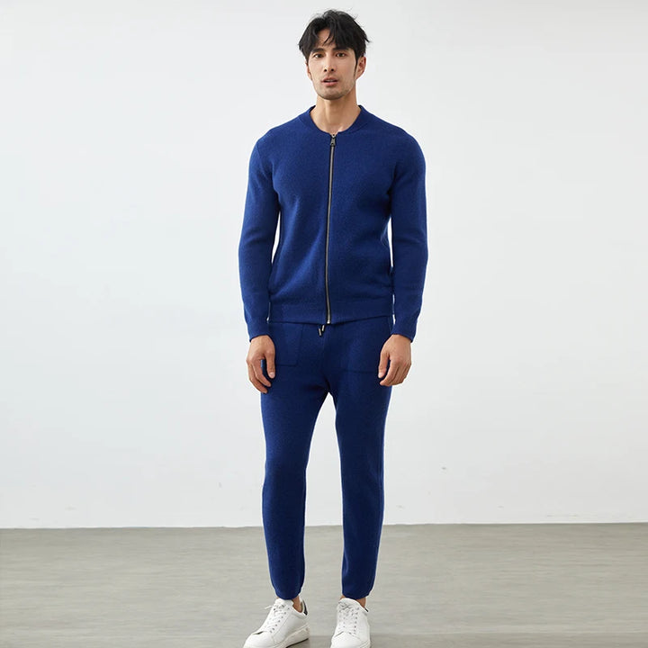 Cashmere Blend Knit Joggers