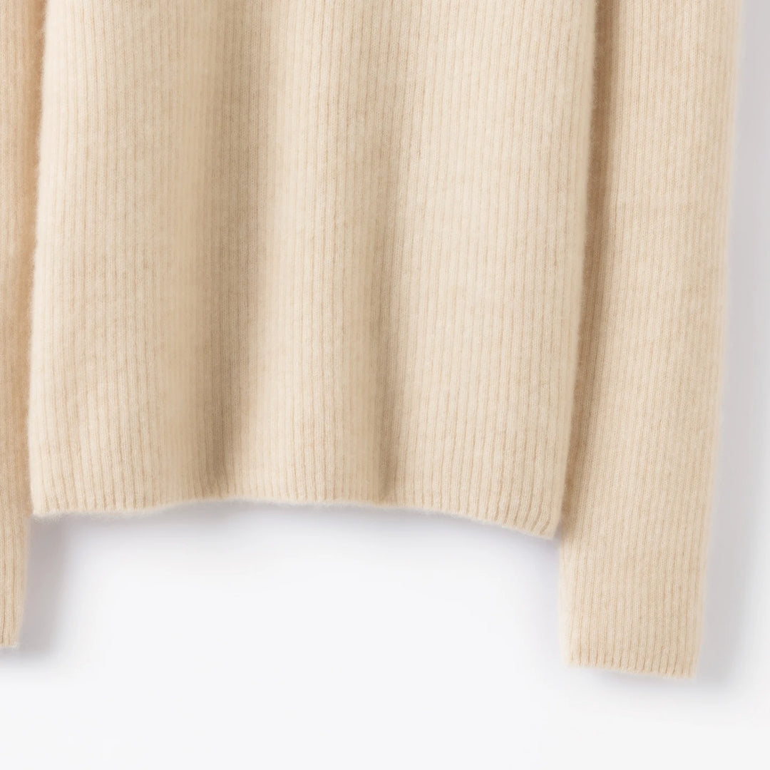 Cashmere Wool Turtleneck Sweater