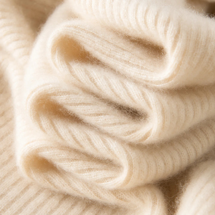 Cashmere Wool Turtleneck Sweater