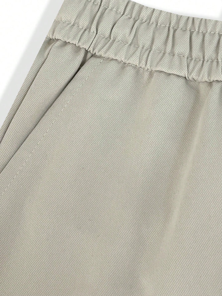 Casual Tapered Ankle Pants