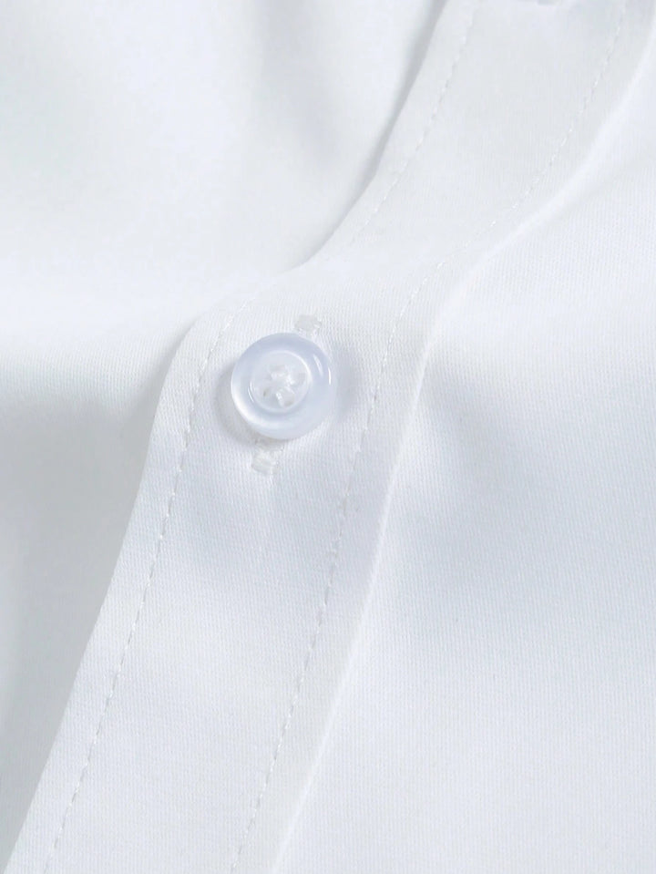 Classic Dress Shirt Long Sleeve Formal