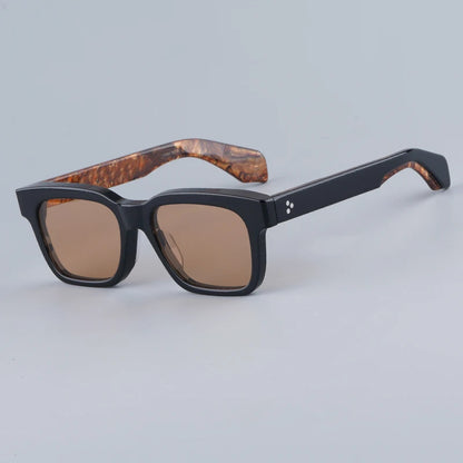 Classy Tortoise Acetate Square Sunglasses