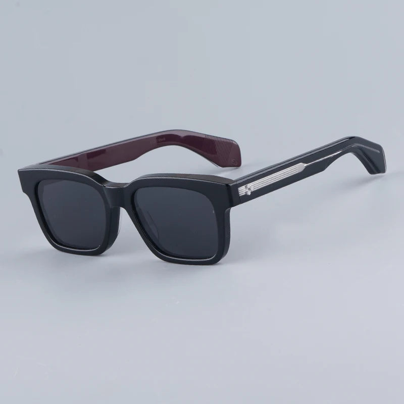 Classy Tortoise Acetate Square Sunglasses