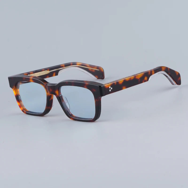 Classy Tortoise Acetate Square Sunglasses