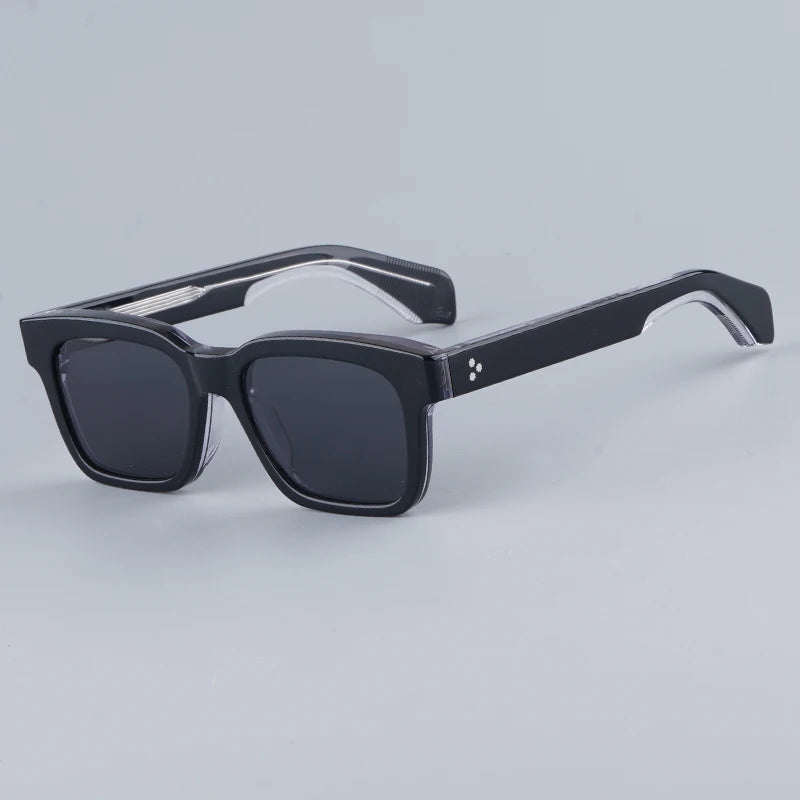 Classy Tortoise Acetate Square Sunglasses