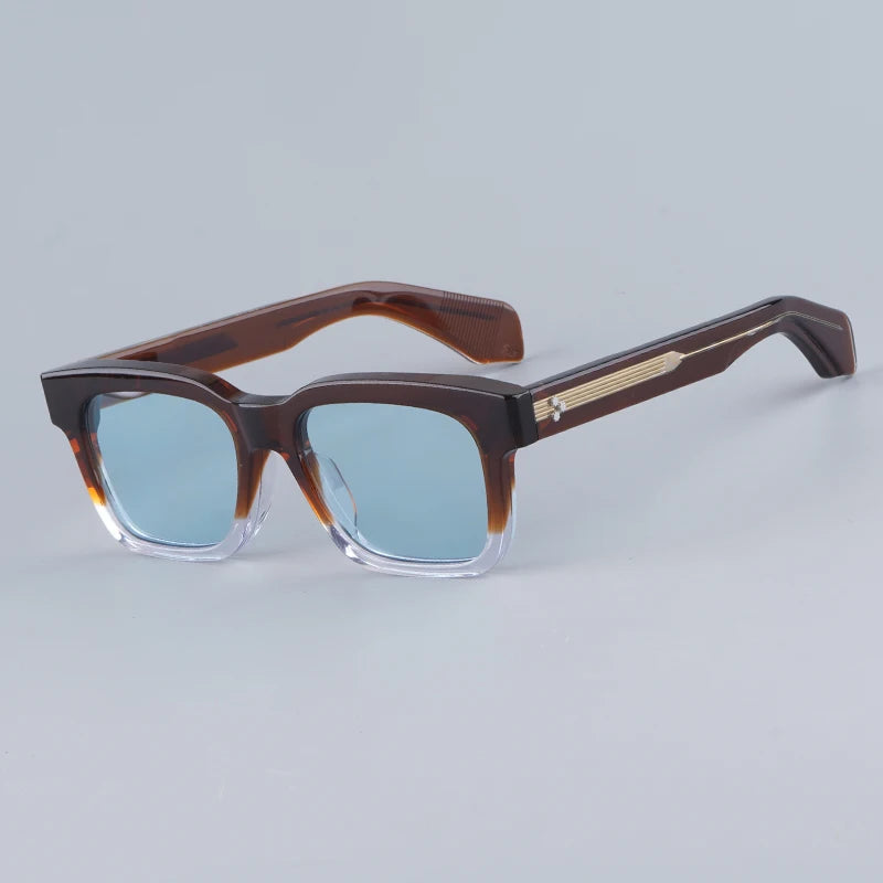 Classy Tortoise Acetate Square Sunglasses