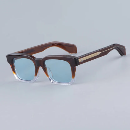 Classy Tortoise Acetate Square Sunglasses