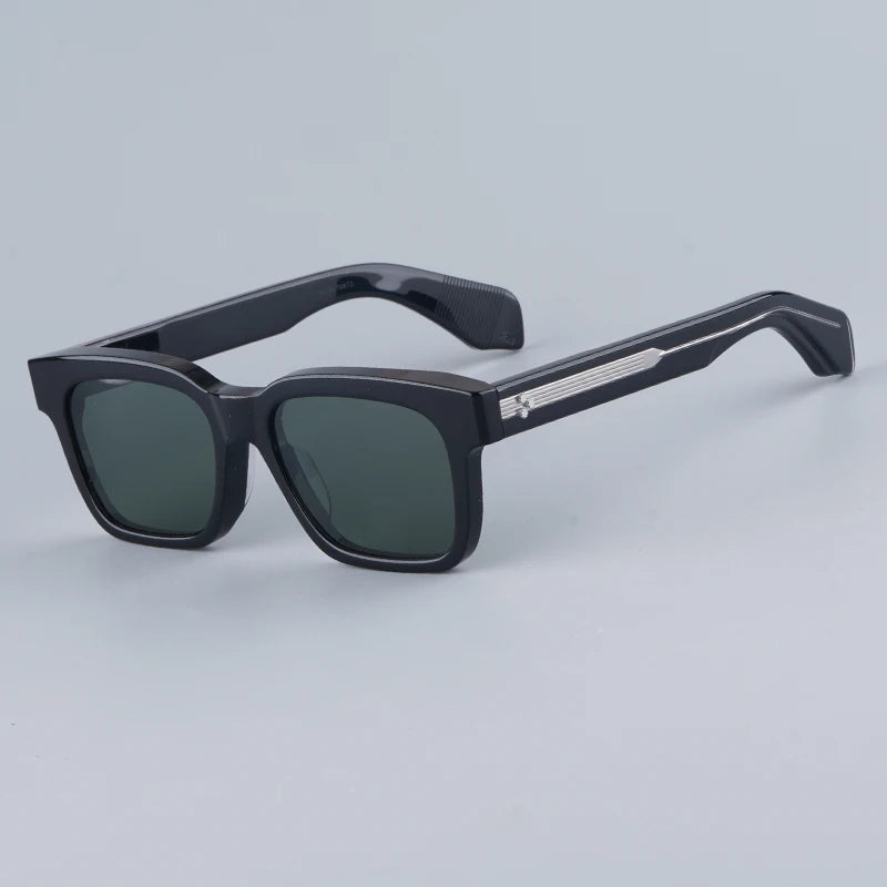 Classy Tortoise Acetate Square Sunglasses