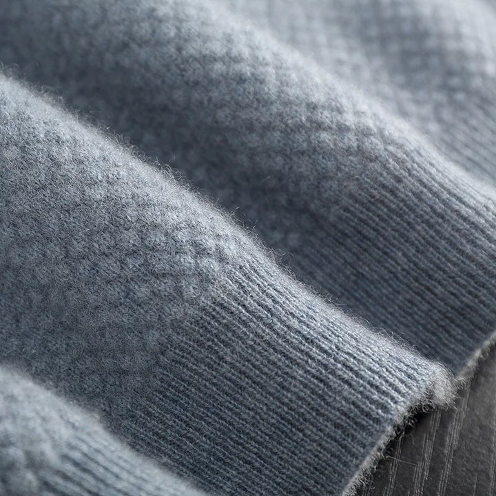 Contrast Trim Knit Sweater Polo