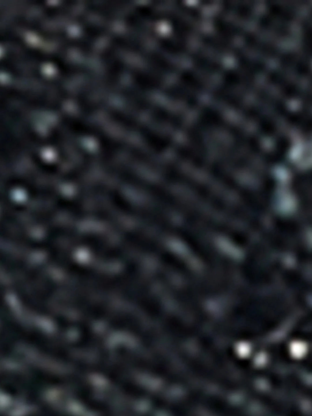  Crystal Mesh Pointed Toe Mules