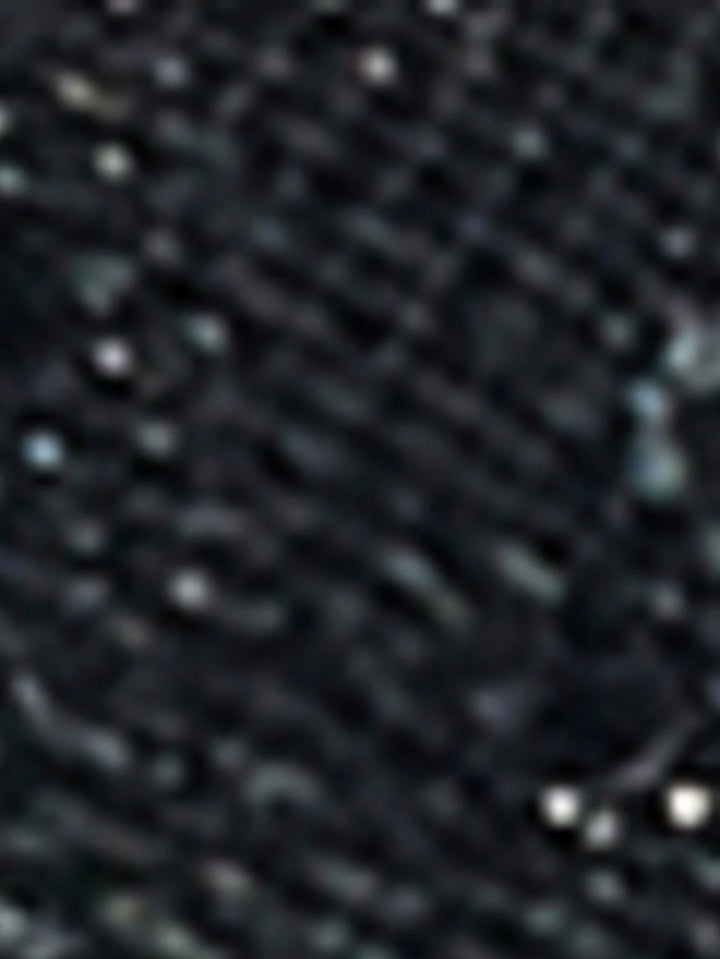  Crystal Mesh Pointed Toe Mules