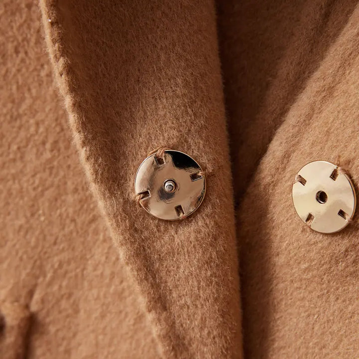 Elegant Minimalist Wool Blend Short Jacket