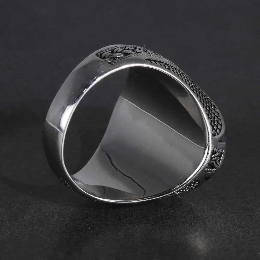 Faceted Zircon Woven Sterling Silver Ring