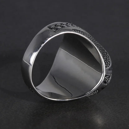 Faceted Zircon Woven Sterling Silver Ring