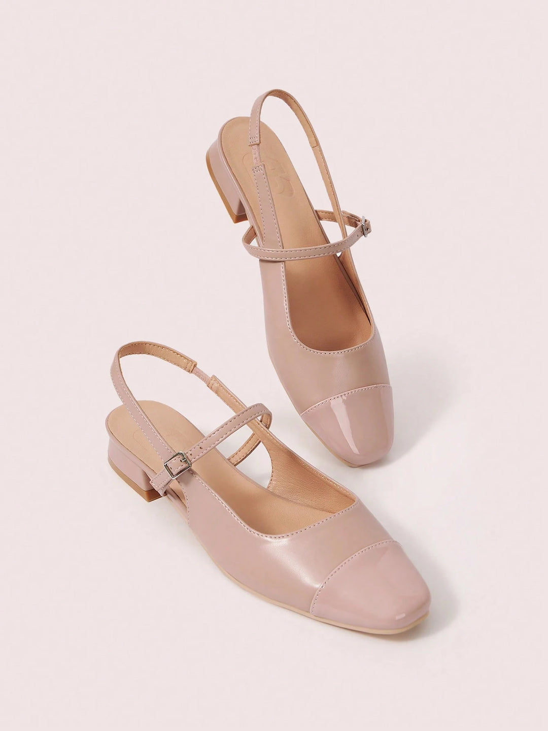 Knit Mary Jane Slingback Flats