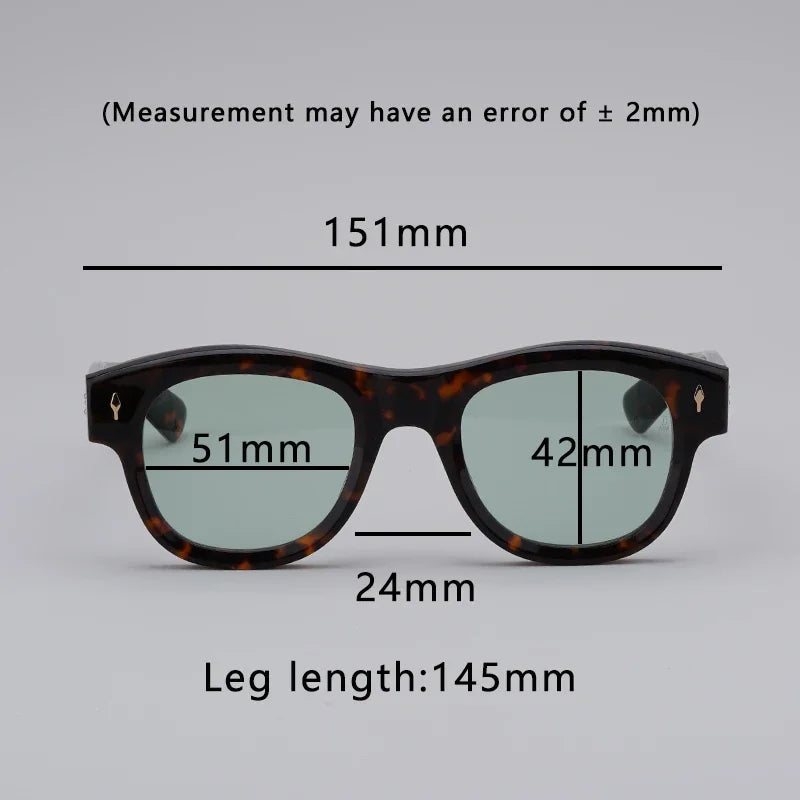 Luxury Engraved Tortoise Sunglasses