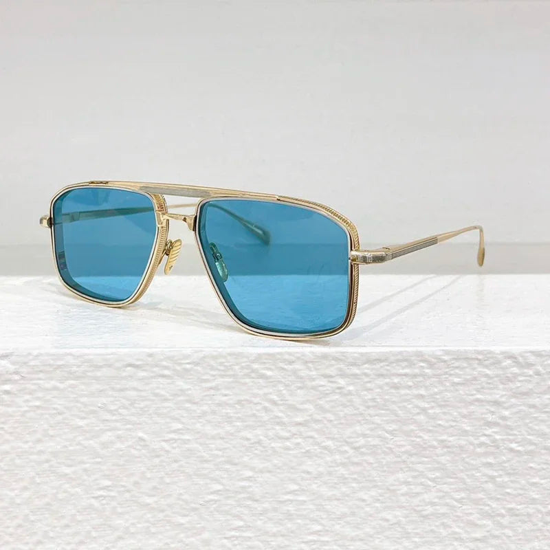 Luxury Gold Frame Aviator Sunglasses