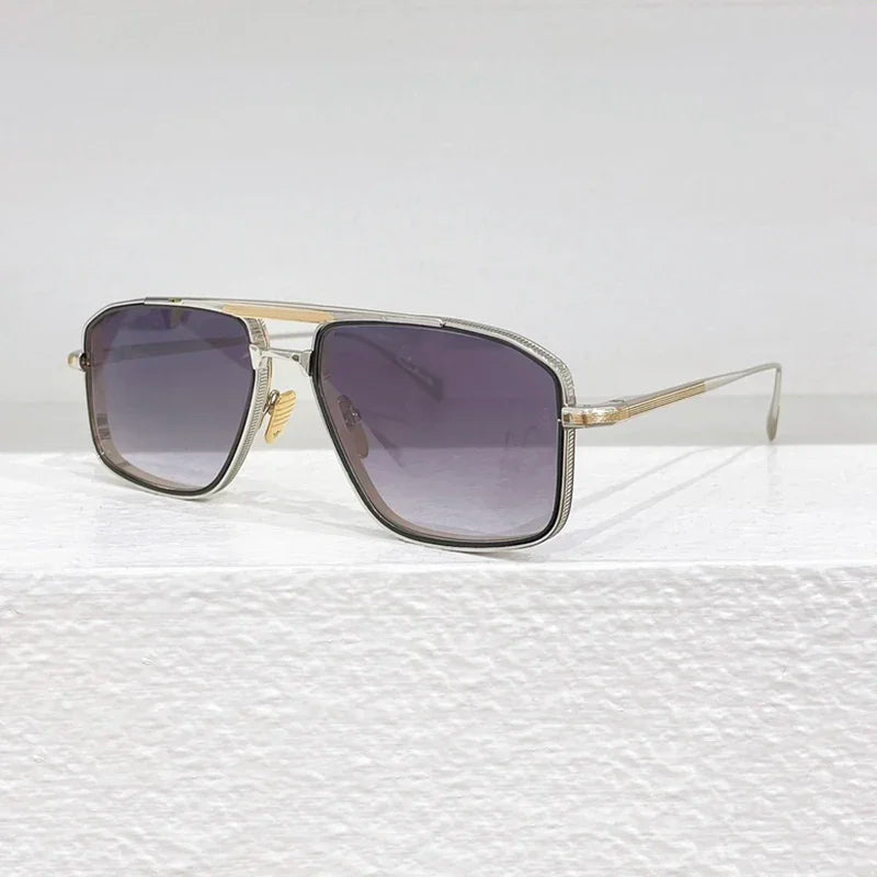 Luxury Gold Frame Aviator Sunglasses