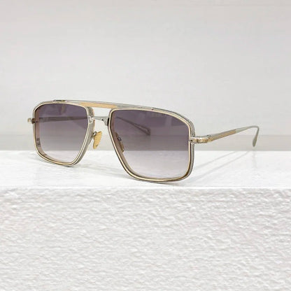 Luxury Gold Frame Aviator Sunglasses