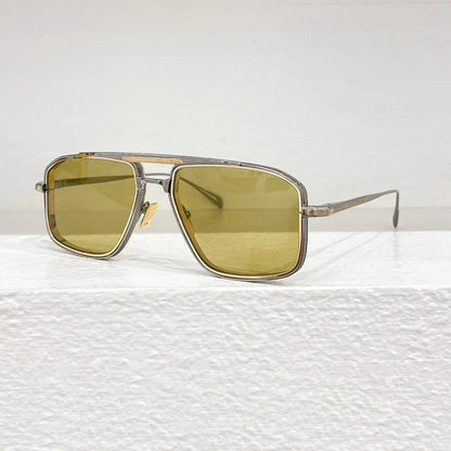 Luxury Gold Frame Aviator Sunglasses