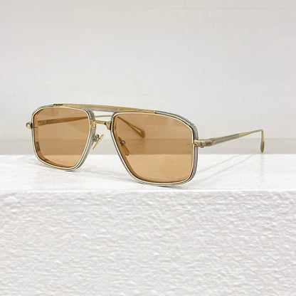 Luxury Gold Frame Aviator Sunglasses