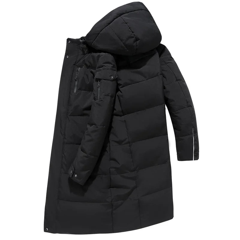 Luxury Hooded Winter Parka Coat