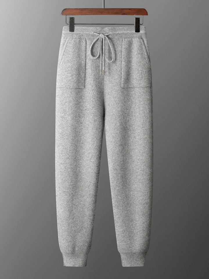  Men's Cashmere Blend Knit Joggers