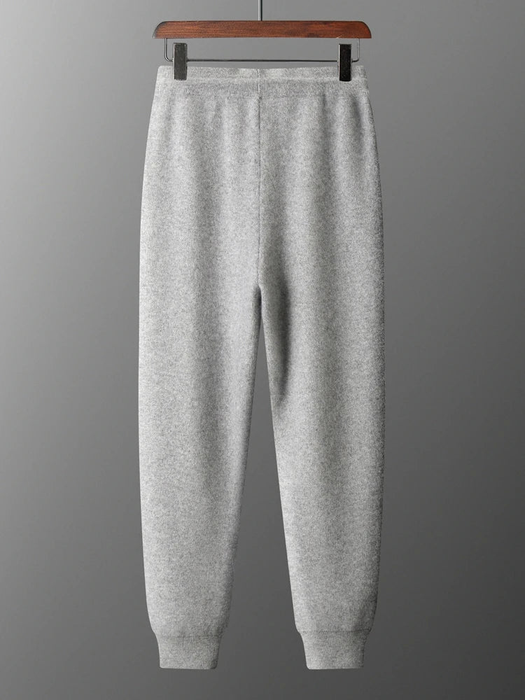  Men's Cashmere Blend Knit Joggers