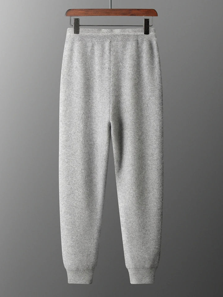  Men's Cashmere Blend Knit Joggers