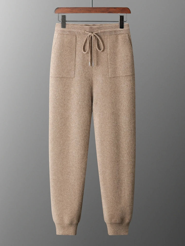  Men's Cashmere Blend Knit Joggers