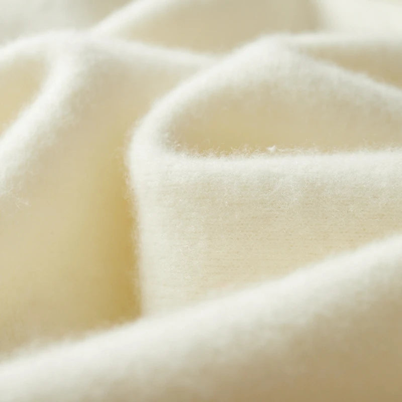 Mens Cashmere Zip Hoodie Jacket