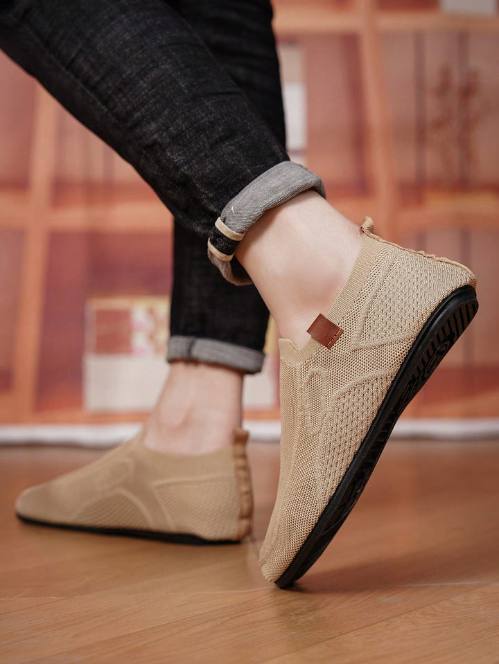 Men's Casual Knit Slip On Loafer