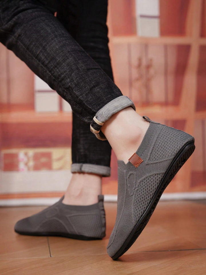 Men's Casual Knit Slip On Loafer