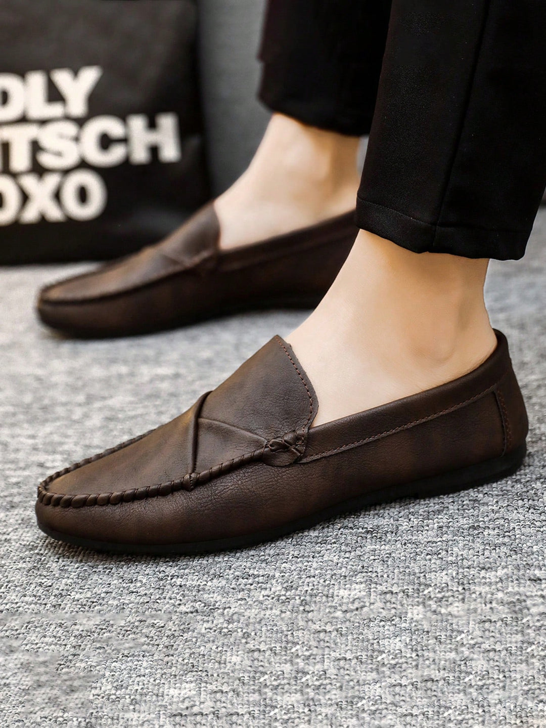 Men's Classic Leather Driving Moccasin