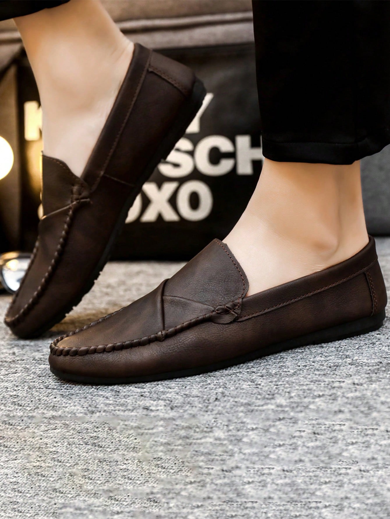 Men's Classic Leather Driving Moccasin