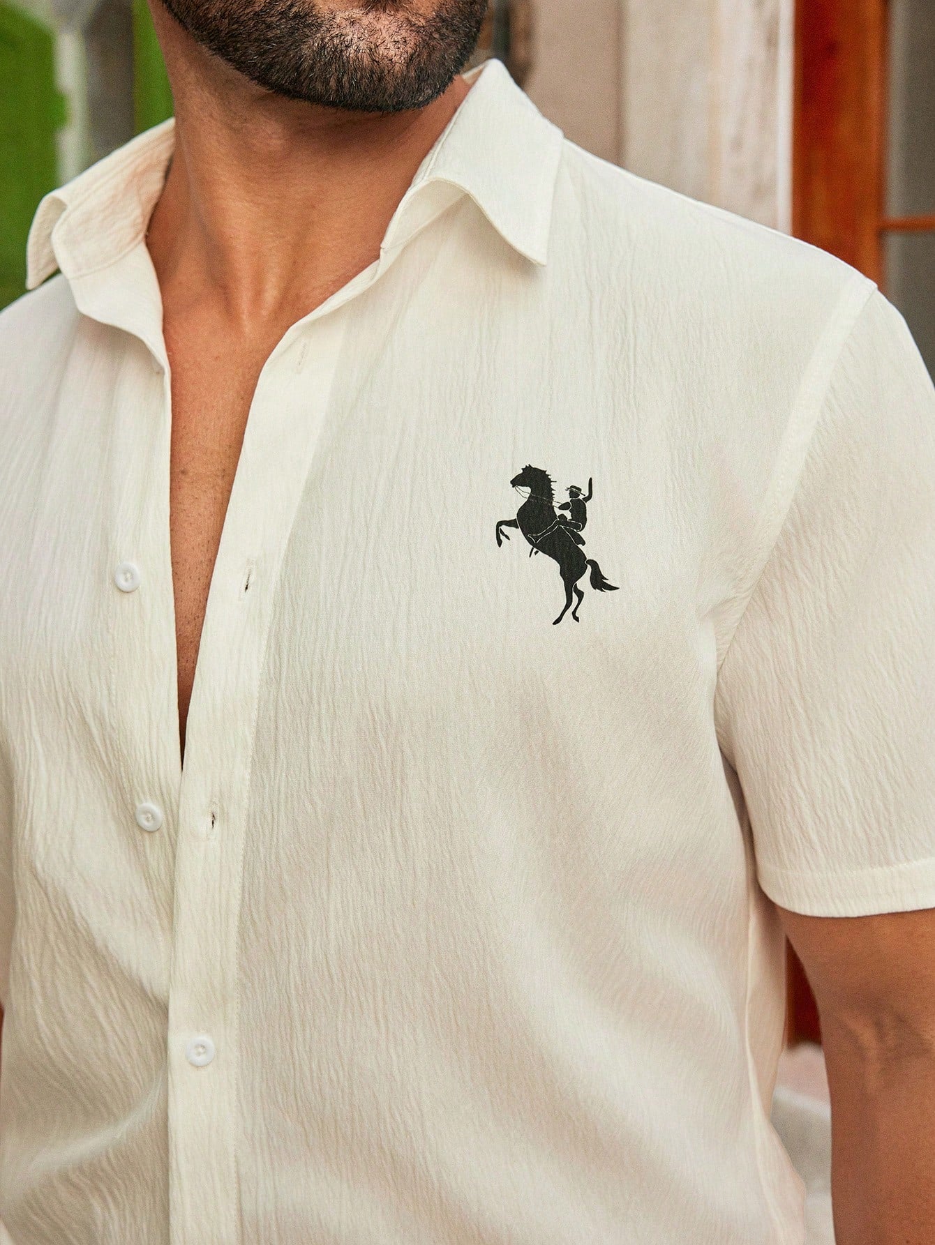  Men's Embroidered Lounge Resort Set