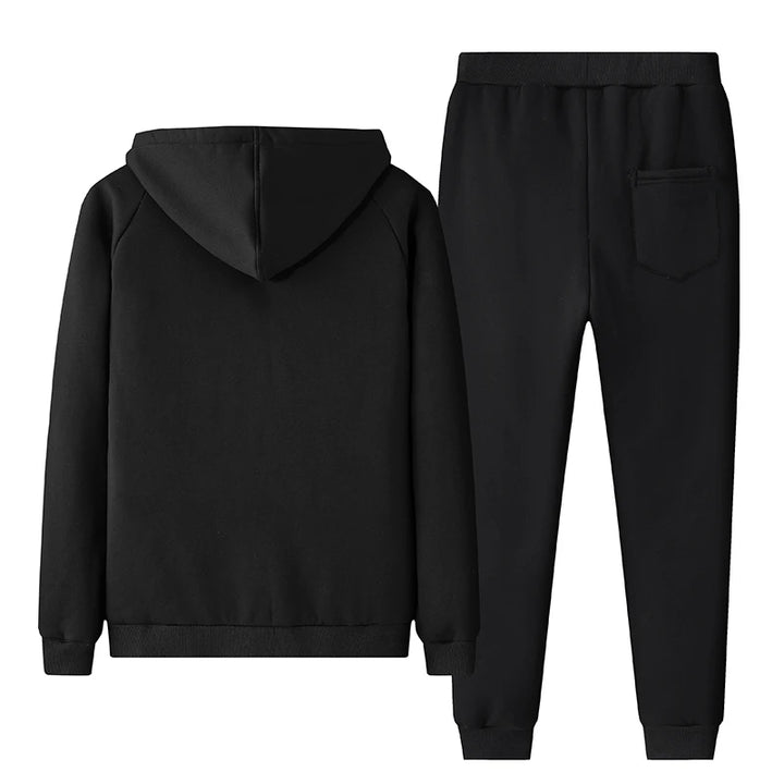 Men’s Fleece-Lined Winter Tracksuit Set