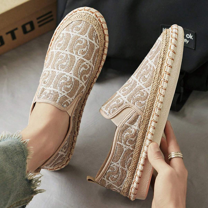 Men's Jacquard Espadrille Slip On Loafer