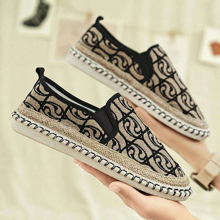 Men's Jacquard Espadrille Slip On Loafer