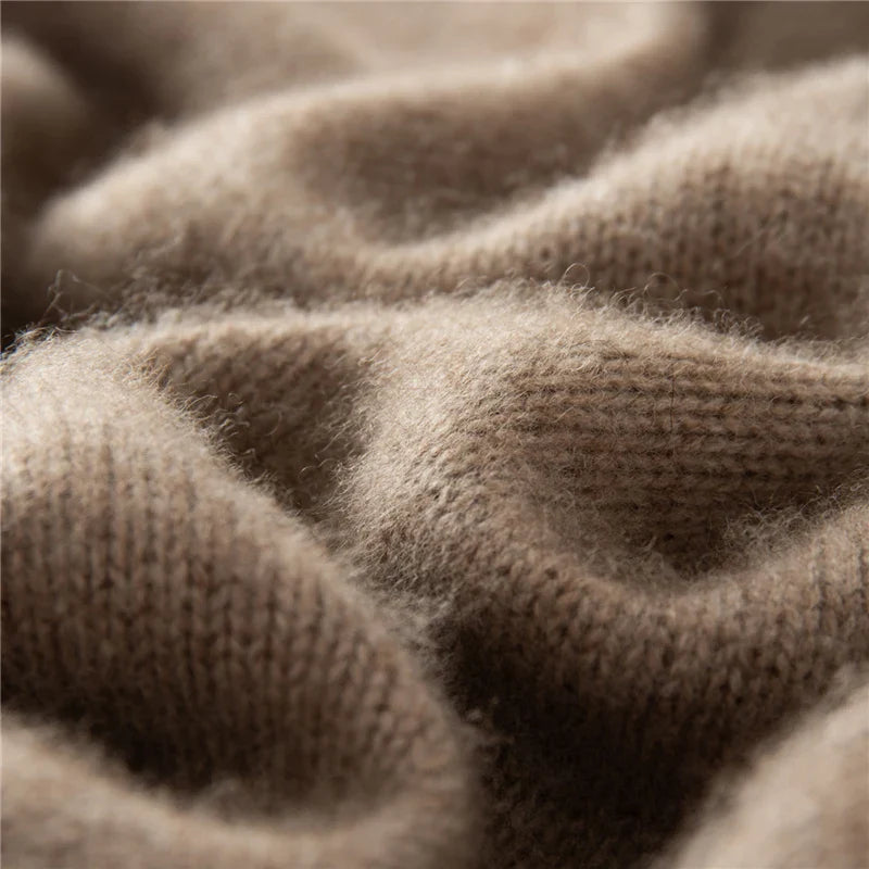 Mens Luxury Cashmere Shirt Cardigan