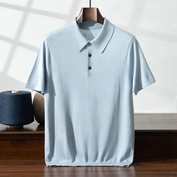 Men's Short Sleeve Knit Polo