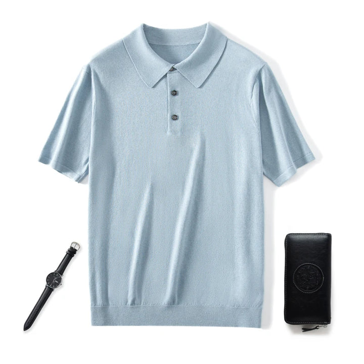 Men's Short Sleeve Knit Polo