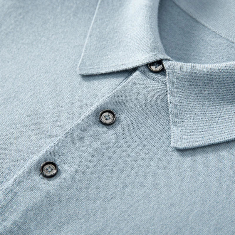 Men's Short Sleeve Knit Polo