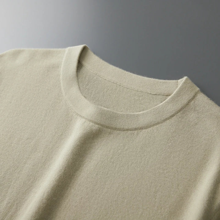  Men's Short Sleeve Knit Sweater