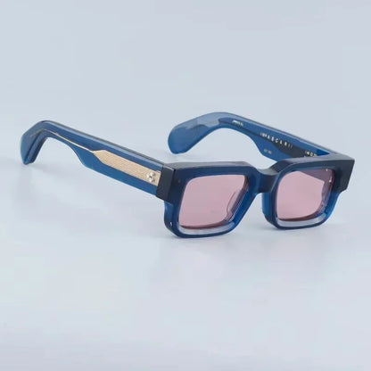 Men's Thick Frame Square Sunglasses