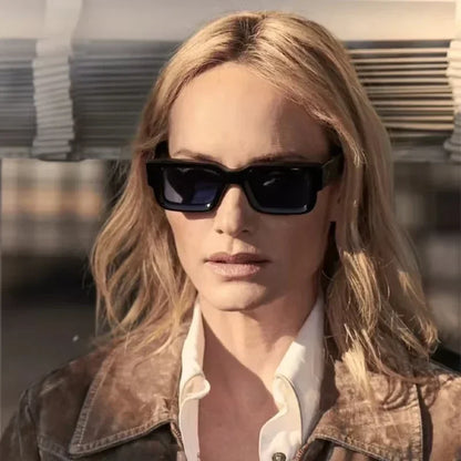  Men's Thick Frame Square Sunglasses